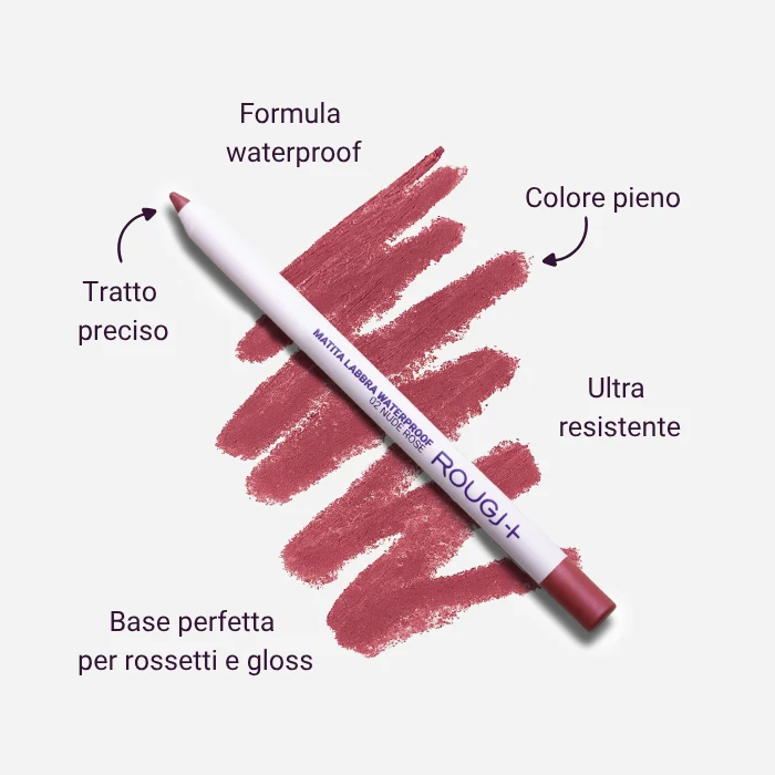 Matita Labbra Waterproof 02 - Nude Rose