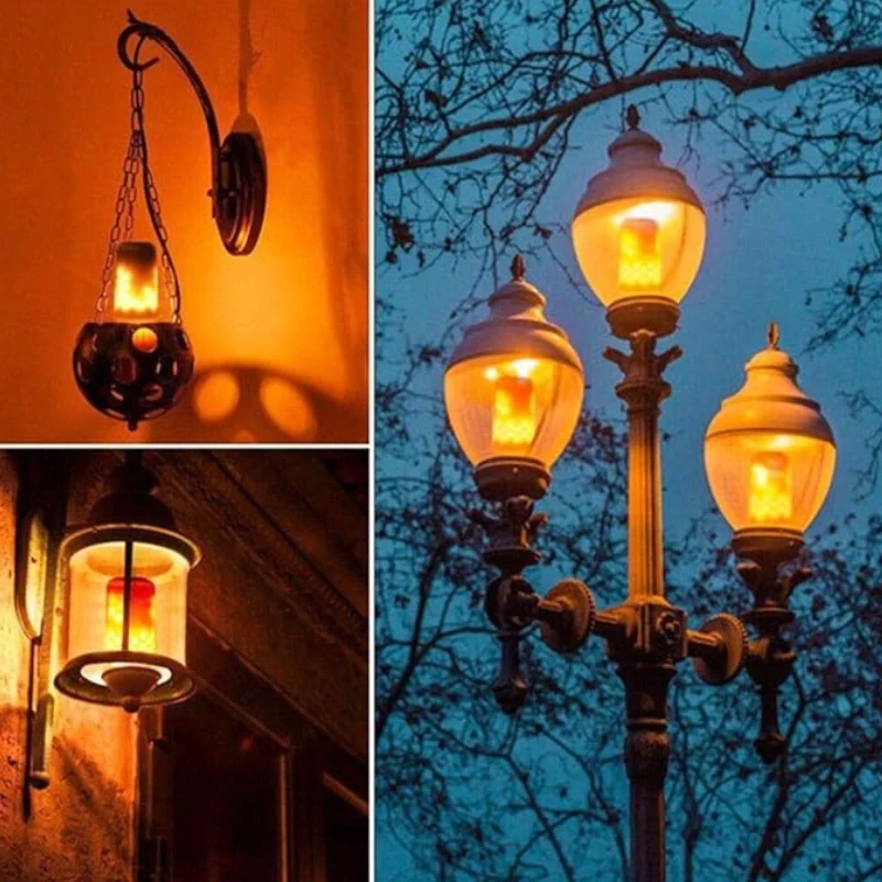 Flame-Effect LED Bulb