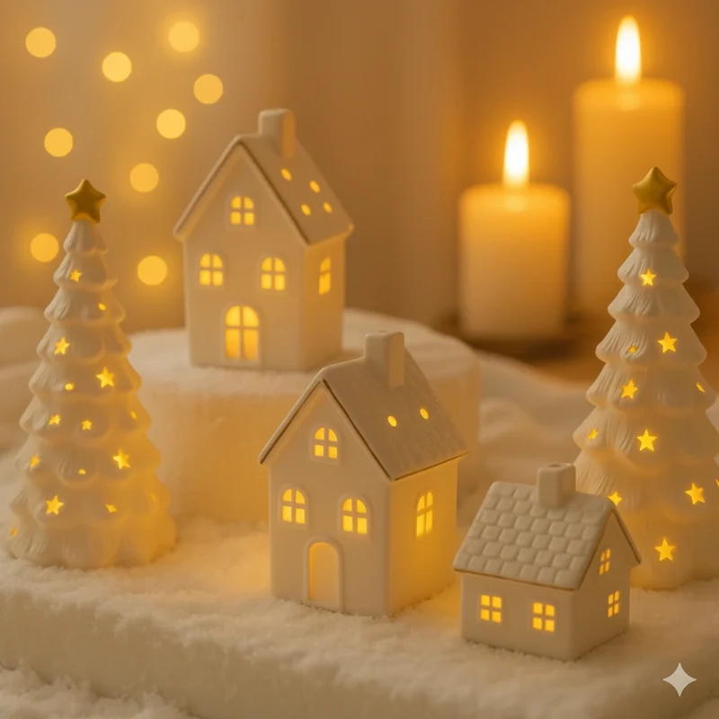 Snowhaven™ Ceramic Village