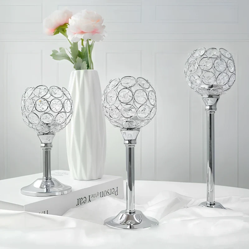 CrystalGlow™ Candle Holder