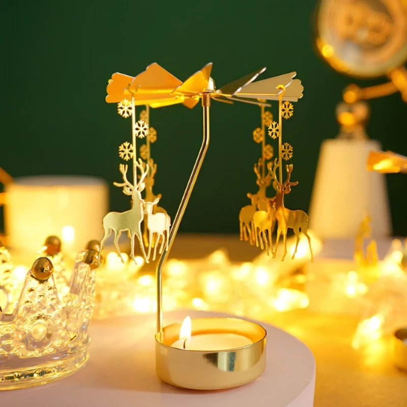 FlickerWaltz™ Candle Carousel