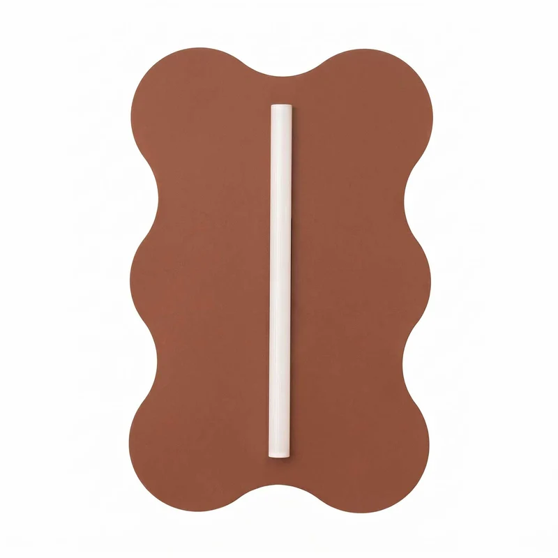 Tureis - Applique murale contemporaine en acier pour ampoule S14d