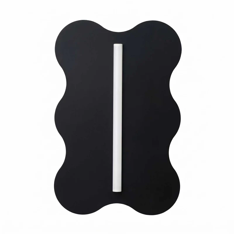 Tureis - Applique murale contemporaine en acier pour ampoule S14d