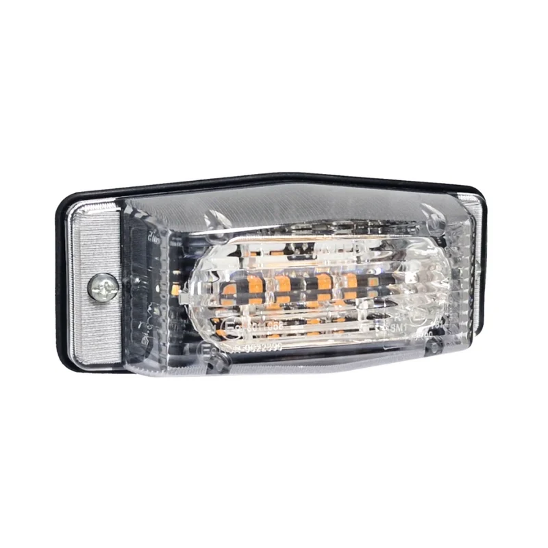 Lampada a LED a doppio bruciatore con lente trasparente / doppio colore