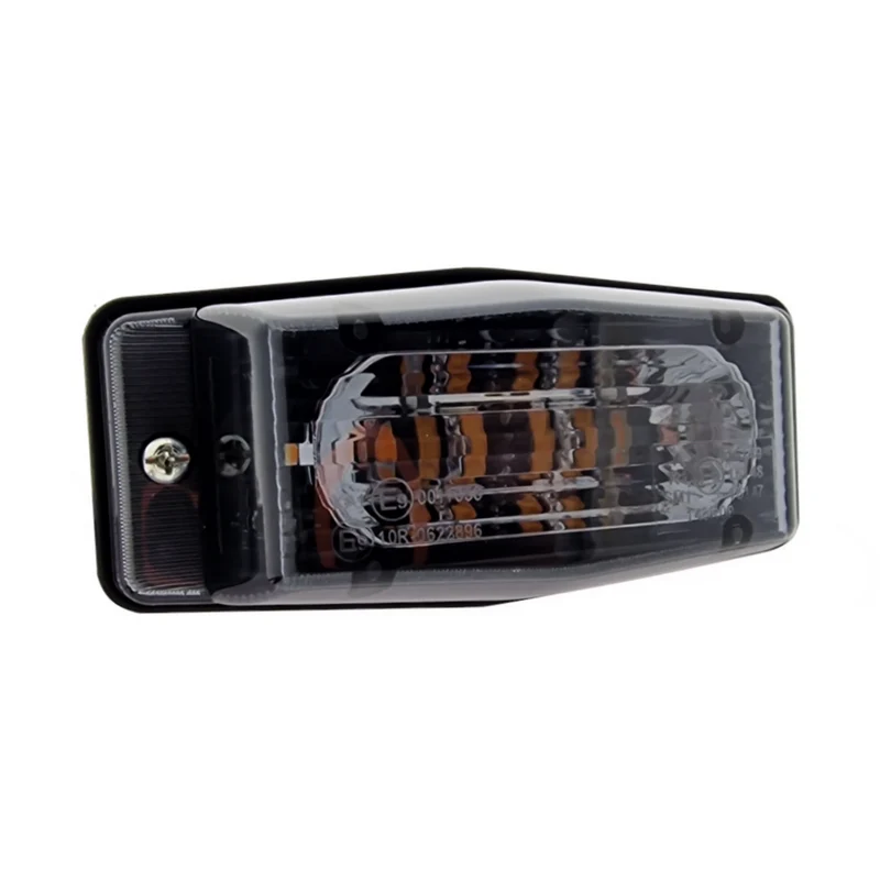 Lampada a LED a doppio bruciatore con lente fumé scura / doppio colore