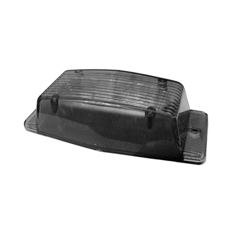 Lampada a LED a doppio bruciatore con lente fumé scura / doppio colore