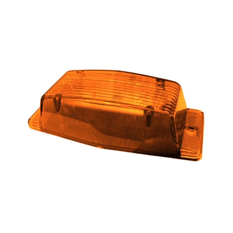 Lampada a LED a doppio bruciatore con lente ambra