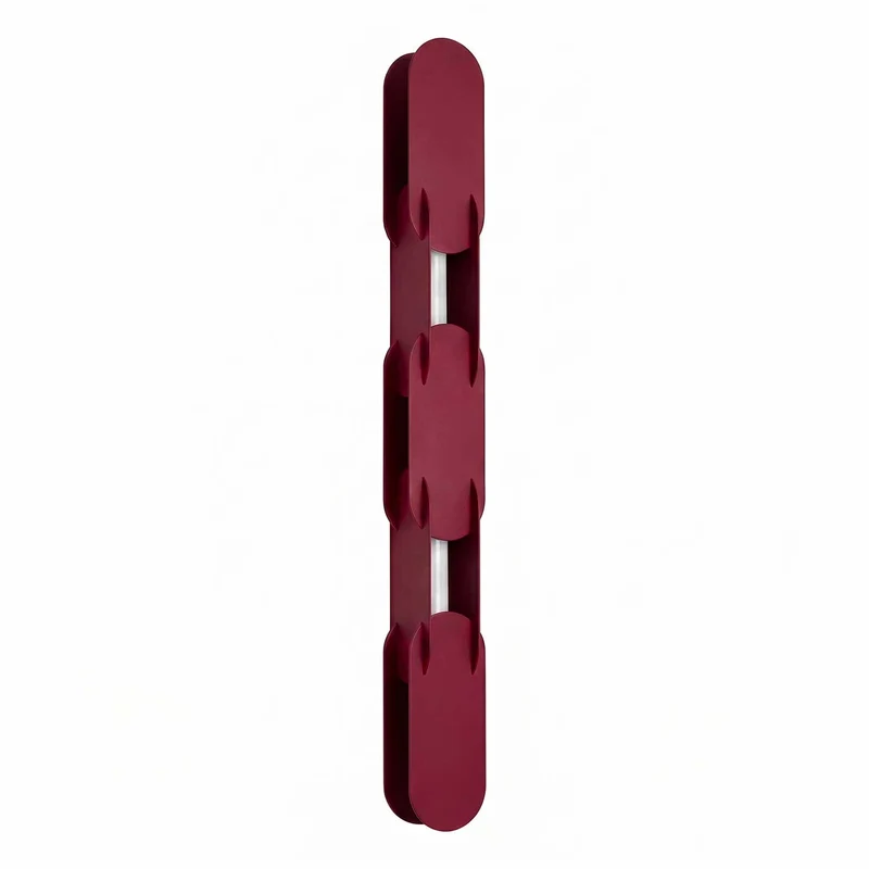 Alzir - Applique murale LED contemporaine en acier, 91 cm