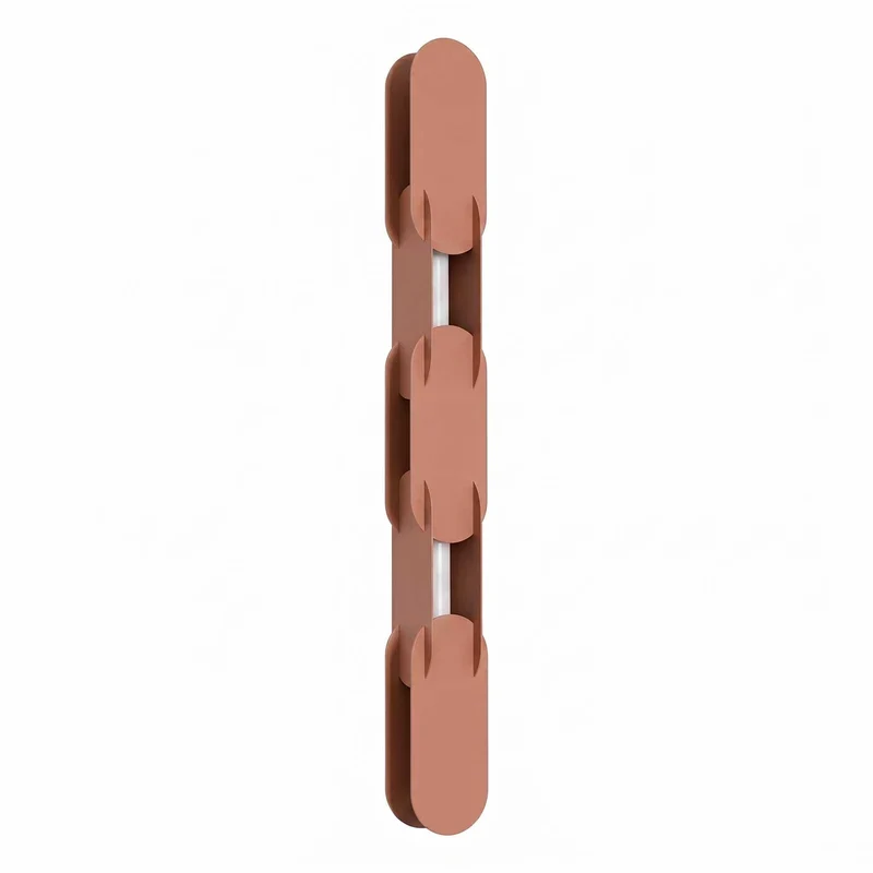 Alzir - Applique murale LED contemporaine en acier, 91 cm