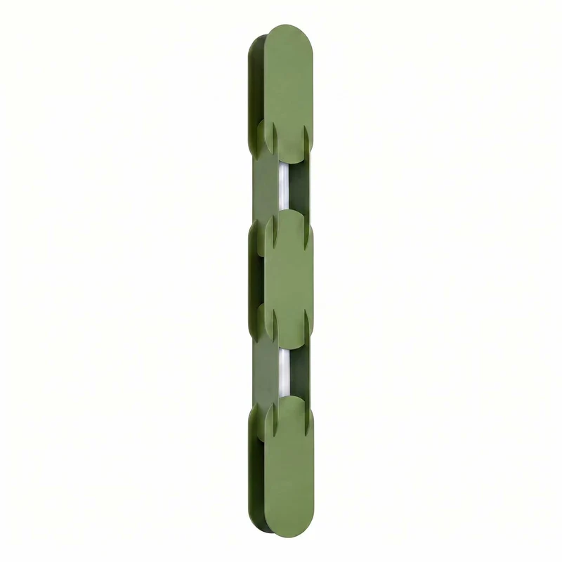 Alzir - Applique murale LED contemporaine en acier, 91 cm