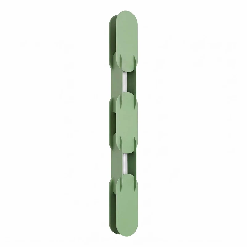 Alzir - Applique murale LED contemporaine en acier, 91 cm