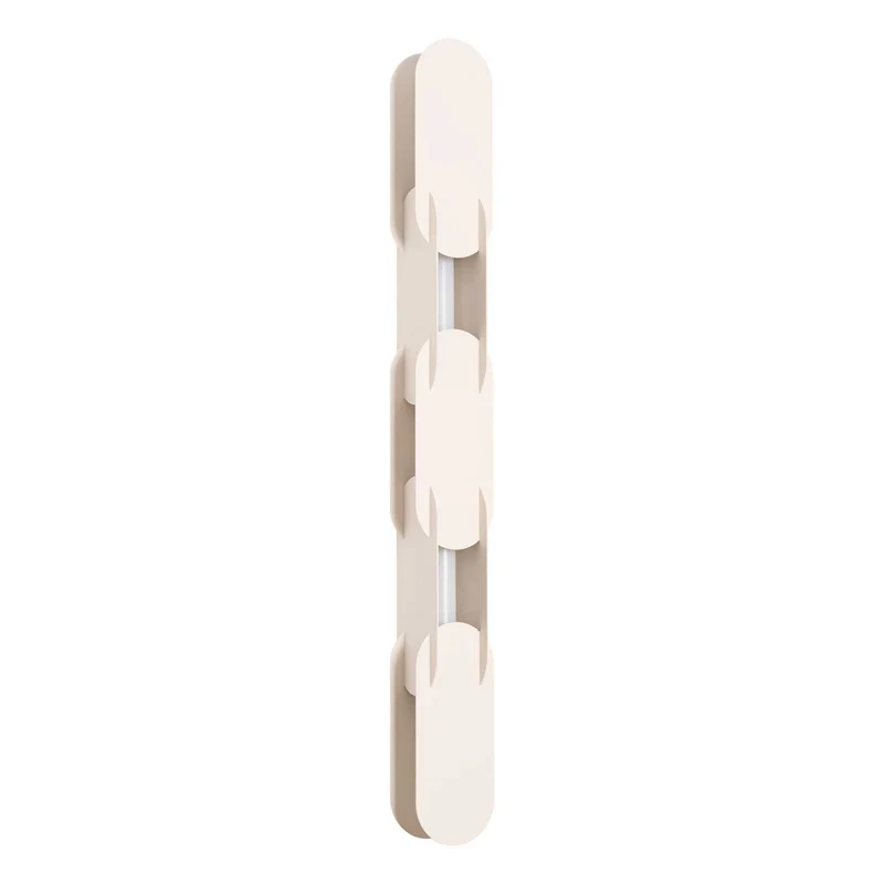 Alzir - Applique murale LED contemporaine en acier, 91 cm