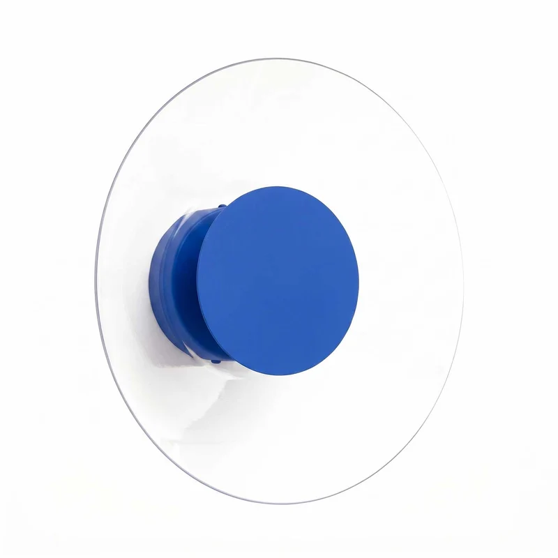 Lyre - Applique murale LED contemporaine en acier et verre