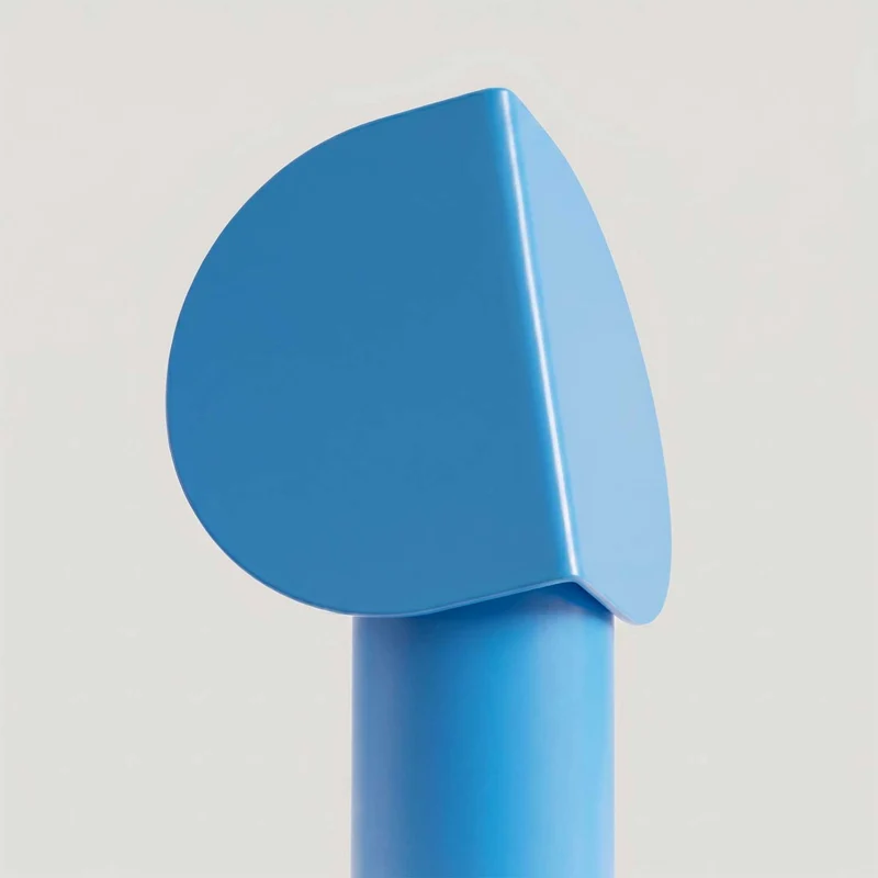 Auva - Lampe à poser LED contemporaine en aluminium, 15 cm
