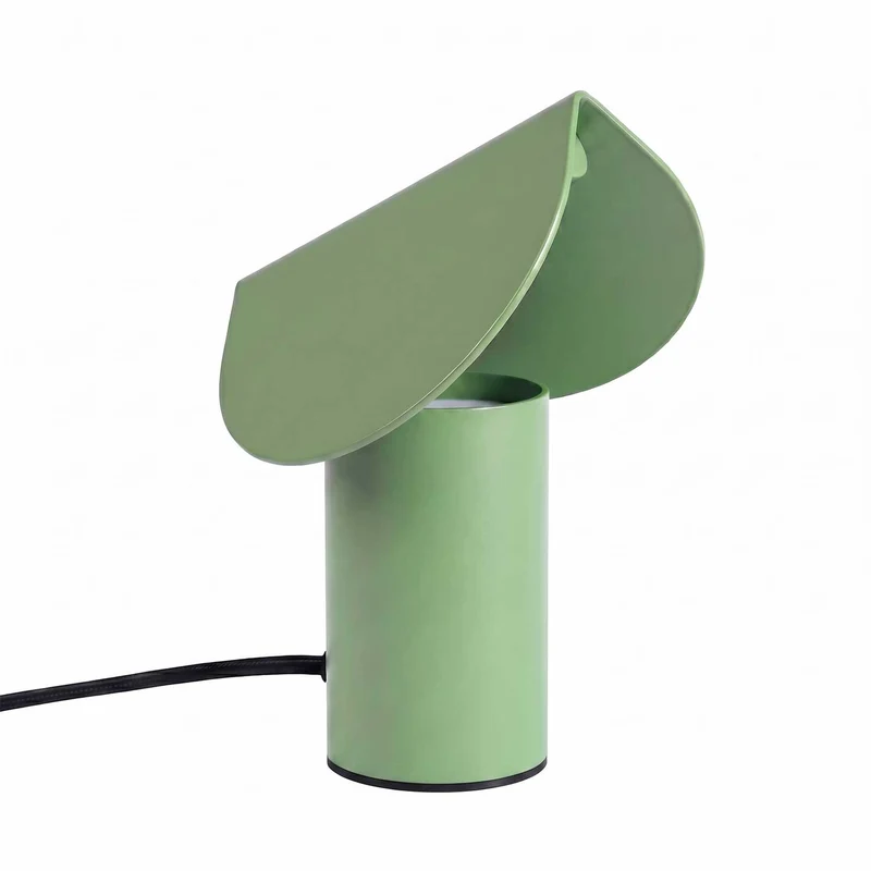 Auva - Lampe à poser LED contemporaine en aluminium, 15 cm