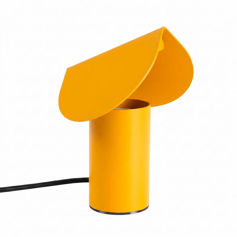 Auva - Lampe à poser LED contemporaine en aluminium, 15 cm