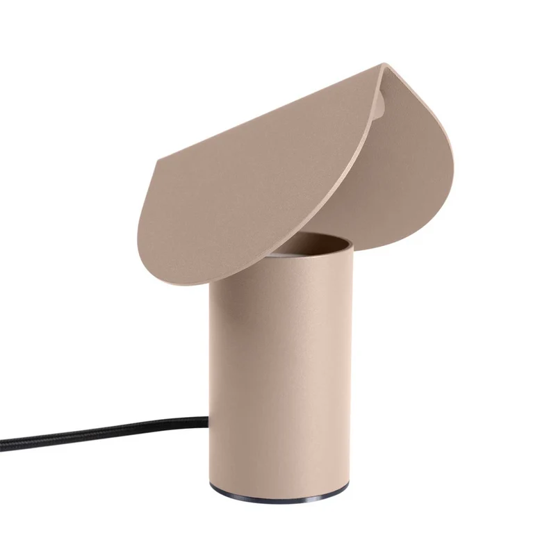 Auva - Lampe à poser LED contemporaine en aluminium, 15 cm