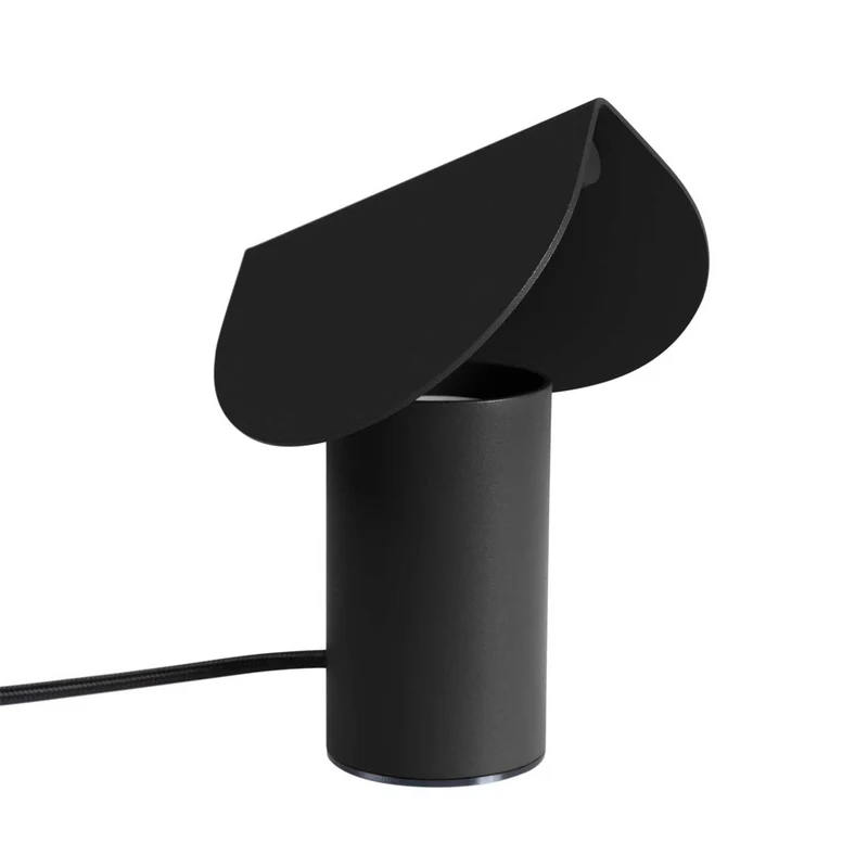 Auva - Lampe à poser LED contemporaine en aluminium, 15 cm