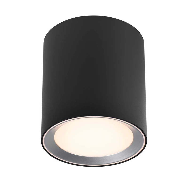 Landon - Spot en saillie LED étanche IP44 en acier, style moderne