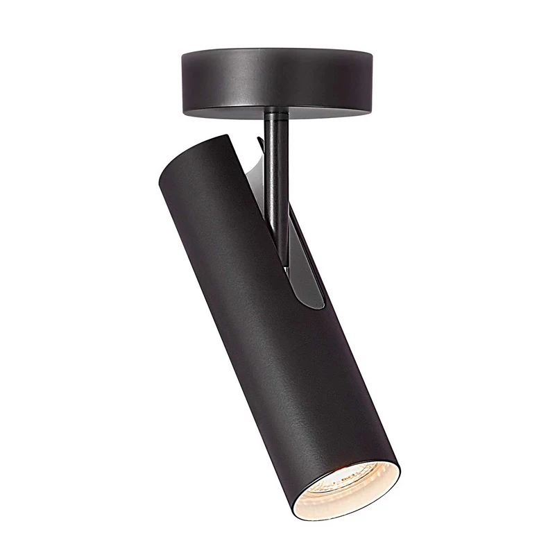 Mib - Spot en saillie orientable en acier, style minimaliste
