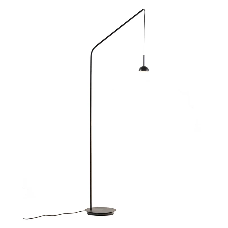 Cupolina - Lampadaire LED en acier, style minimaliste, H 179 cm