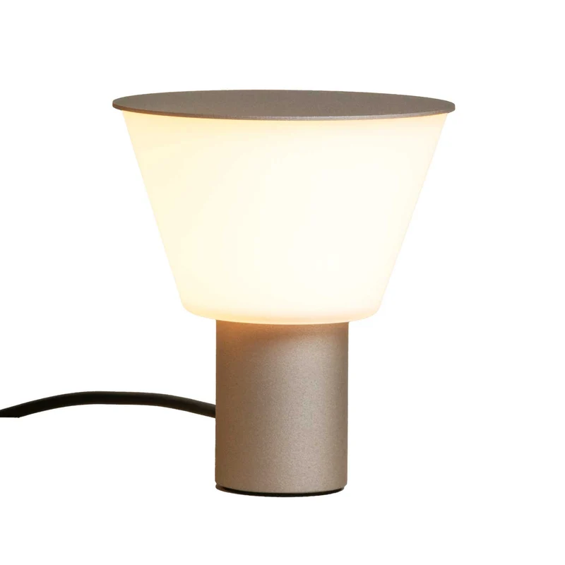 Belt - Lampe à poser LED en acier, style minimaliste, H 13 cm
