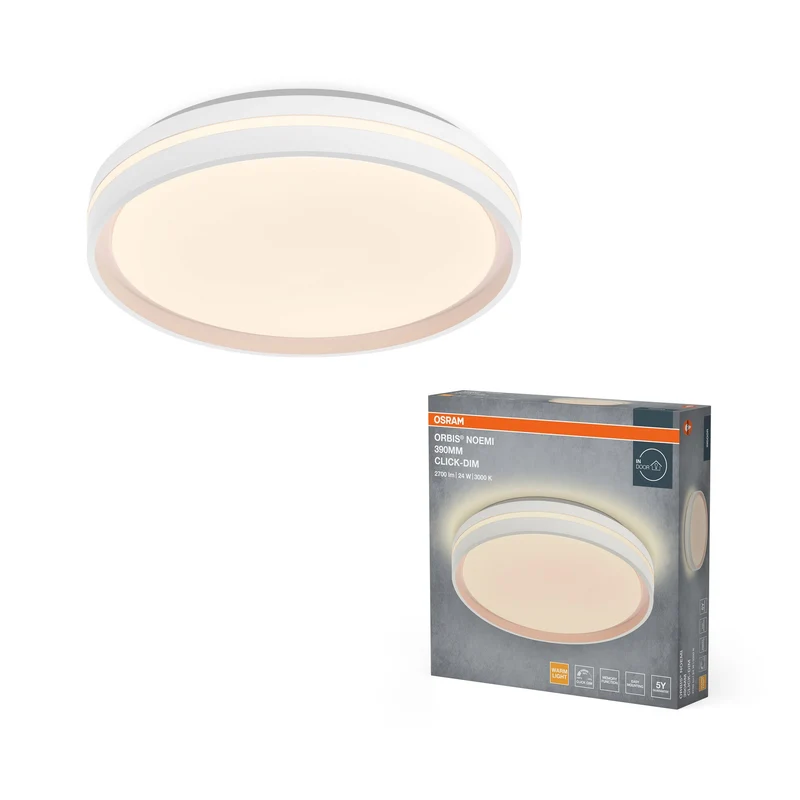 OSRAM Orbis Noemi 390 mm 24W 830 Click dimmerabile Bianco