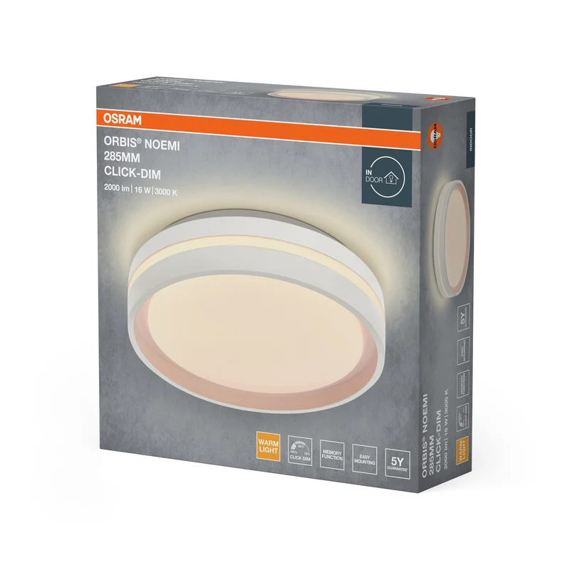 OSRAM Orbis Noemi 285 mm 16W 830 Click dimmerabile Bianco