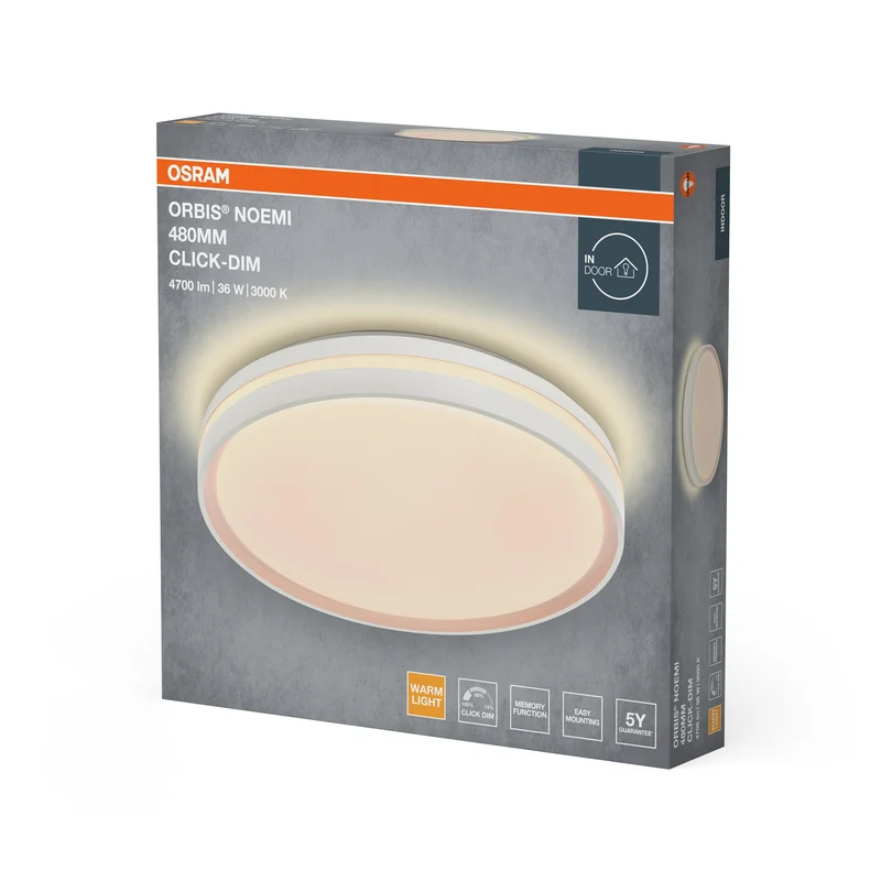 OSRAM Orbis Noemi 480 mm 36W 830 Click dimmerabile Bianco