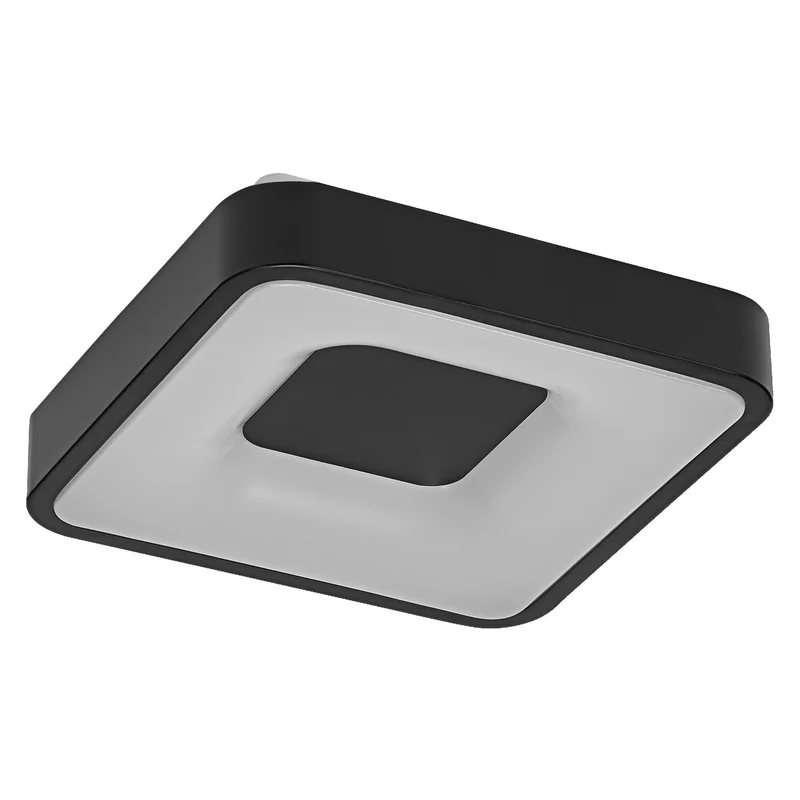 OSRAM Orbis Piana 290x290 mm 16W 830 Click dimmerabile Nero