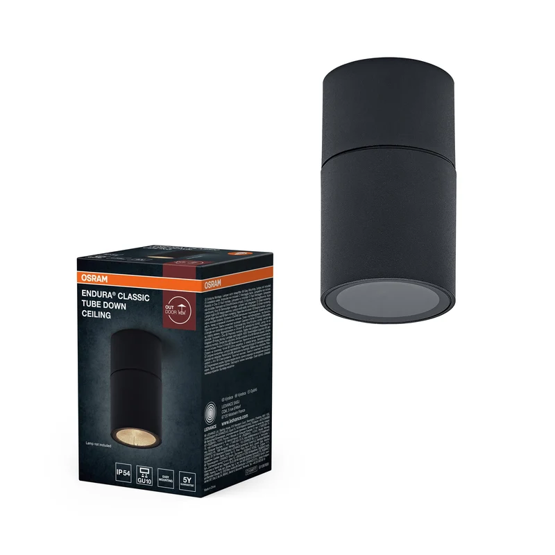 OSRAM ENDURA® Classic Tube Down C Applique da esterno GU10 IP54 Grigio scuro