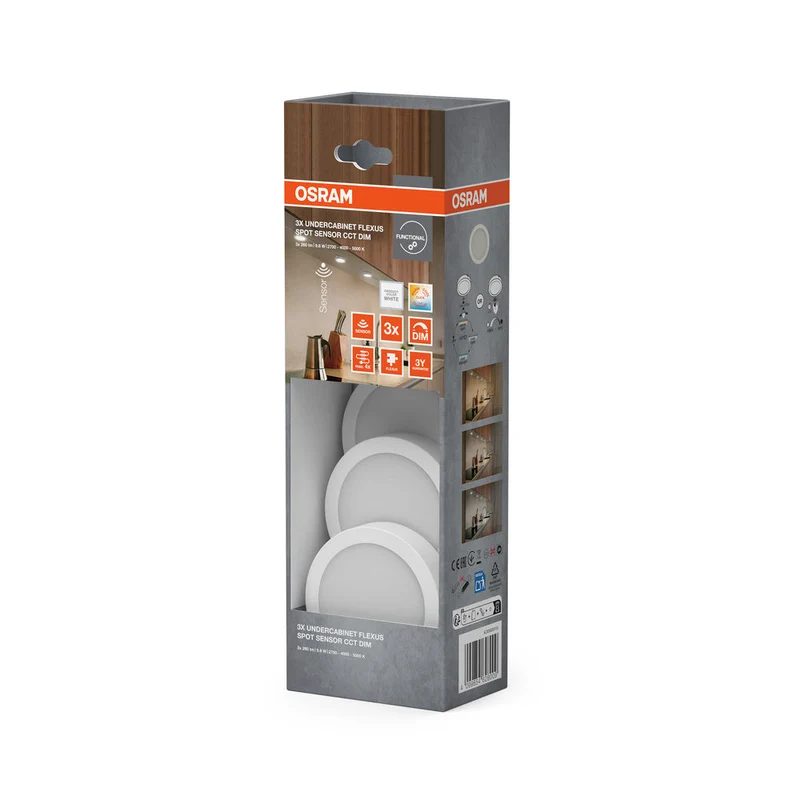 OSRAM Lampada sottopensile Flexus Spot 9,8W CCT dimmerabile bianca