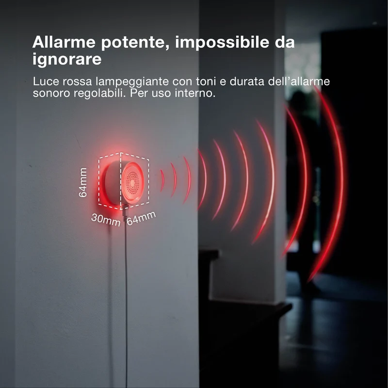 OSRAM SMART+ Sirena d'allarme con tecnologia WiFi