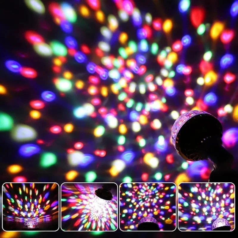 DiscoFlare™ Rotating Bulb