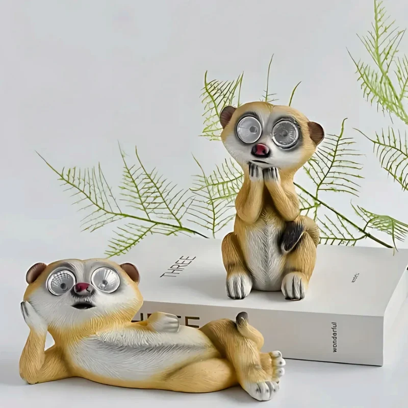 SolarKats™ Meerkat Light Figures