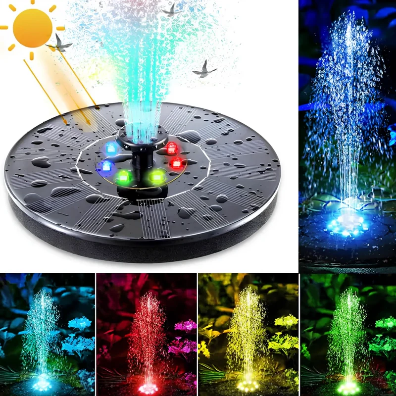Solar Powered Radiance Fountain