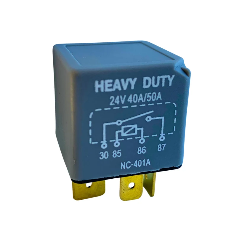 Relè lampeggiante per impieghi gravosi 24V 40-50A Maxi / 4 pin