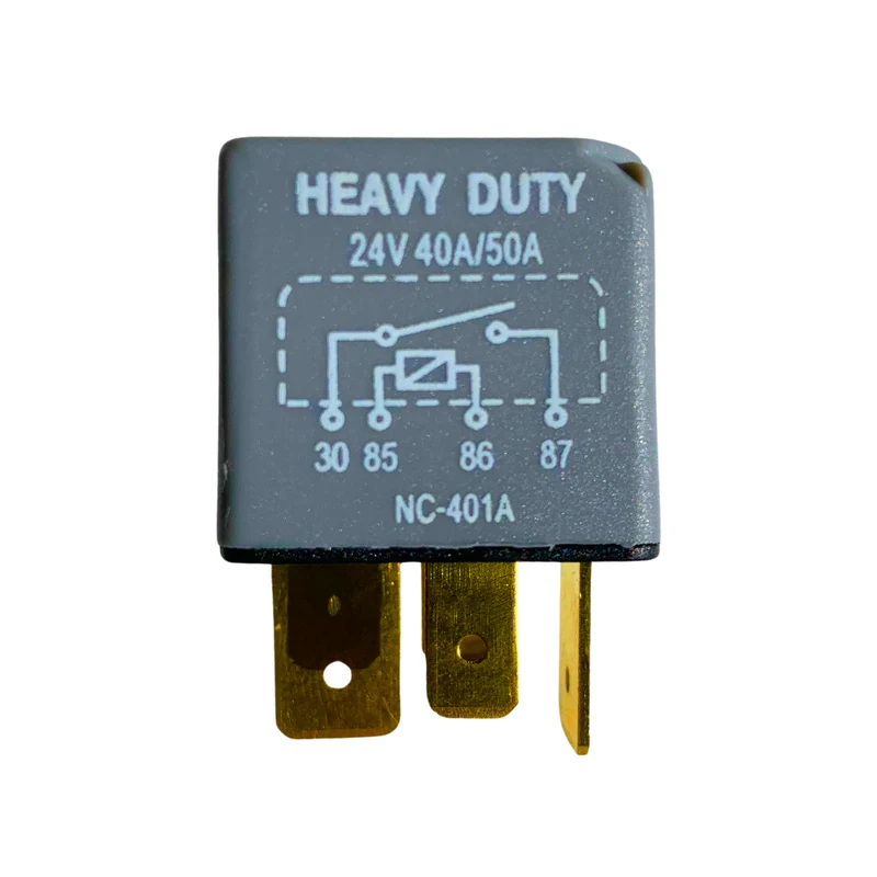 Relè lampeggiante per impieghi gravosi 24V 40-50A Maxi / 4 pin
