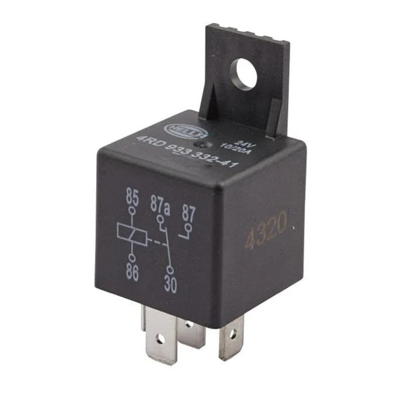 Hella 24V 20A Mini relè di commutazione / 5 pin