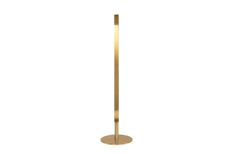 Casa Padrino Luxus Standspiegel Silber Ø 45 x H. 175 cm - Standspiegel in ganzer Körperhöhe aus Edelstahl und Glas - Luxus Deko Accessoires