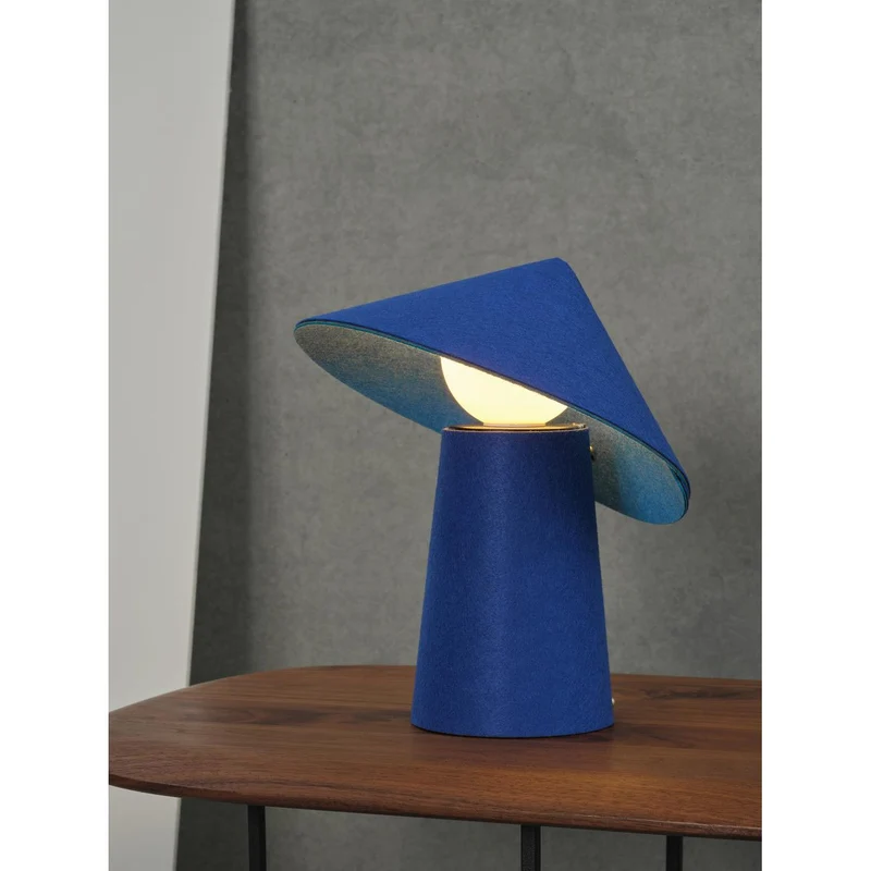 OSRAM DECOR Flip Lampada da tavolo mobile 3,5W, dimmer touch, ricaricabile via USB, blu
