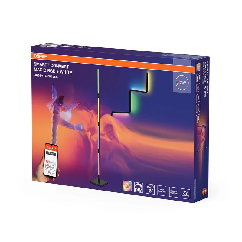 OSRAM SMART+ WIFI CONVERT Lampada da terra, 24W, 2320lm