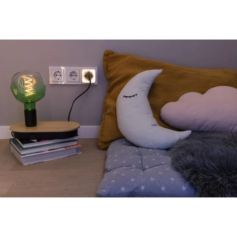 OSRAM Wifi SMART+ LUCE NOTTURNA Presa EU Funksteckdose & Luce Notturna Bianco