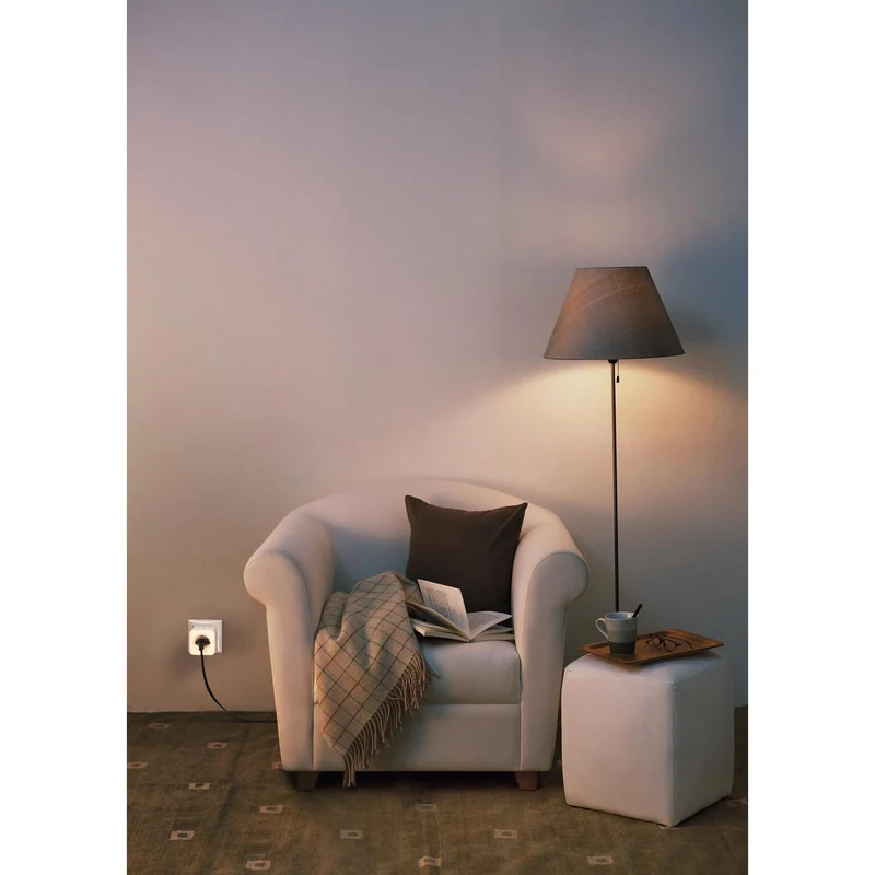 OSRAM Wifi SMART+ LUCE NOTTURNA Presa EU Funksteckdose & Luce Notturna Bianco