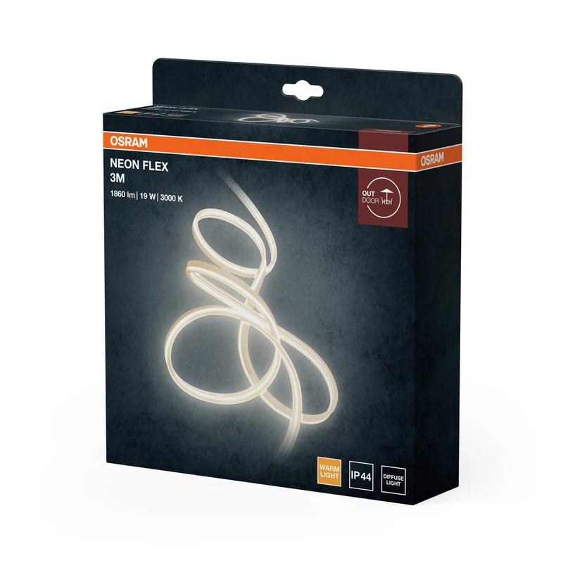 OSRAM NEON Flex esterno LED striscia luminosa 19W / 3000K bianco caldo 3m