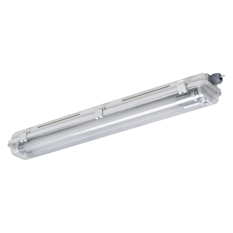OSRAM SUBMARINE Lampada per ambienti umidi PCR 60 2 X 7W 840 G13 T8, 1600 lm, 4000 K, Bianco freddo