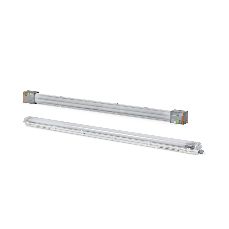 OSRAM SUBMARINE Lampada per ambienti umidi PCR 150 2 X 20W 840 G13 T8, 4600 lm, 4000 K, Bianco freddo