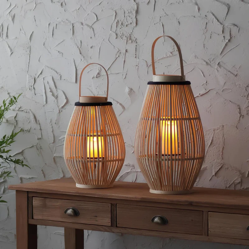 WeaveCraft™ Bamboo Lantern