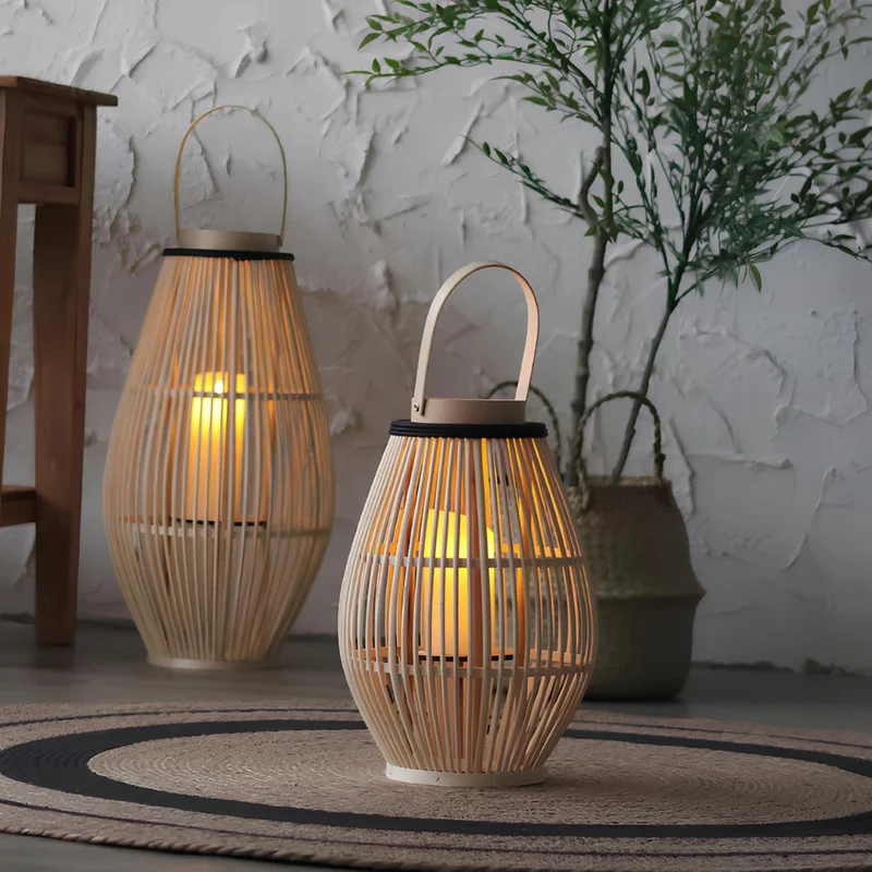 WeaveCraft™ Bamboo Lantern