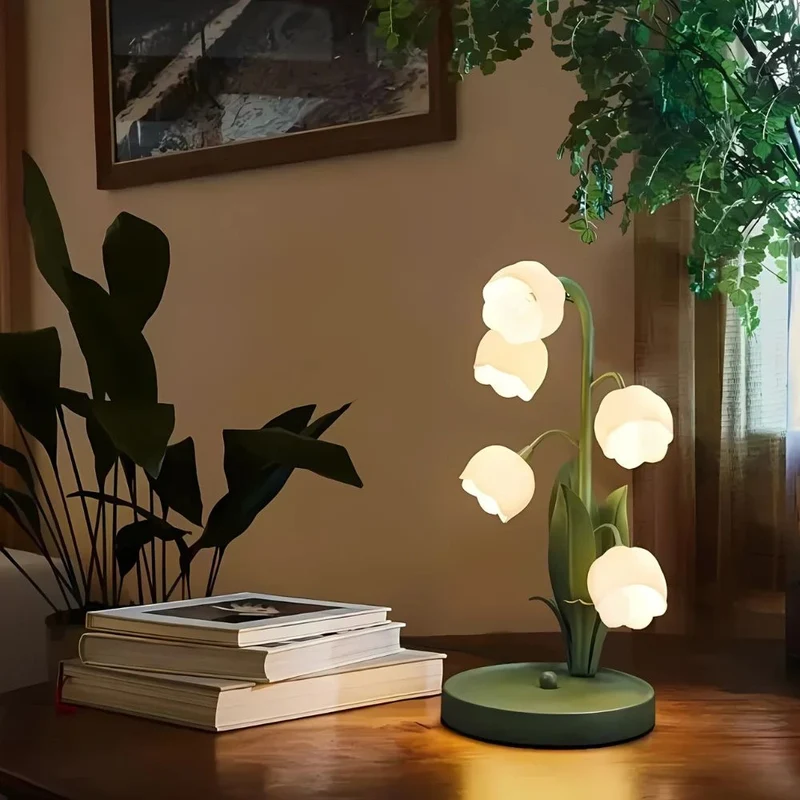 Bell Orchid Lamp